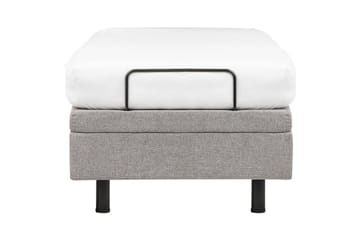 Enkelsäng Duke II Grå-Svart, 80x200 cm - Grå-Svart, 80x200 cm - Möbler - Säng - Ställbar säng