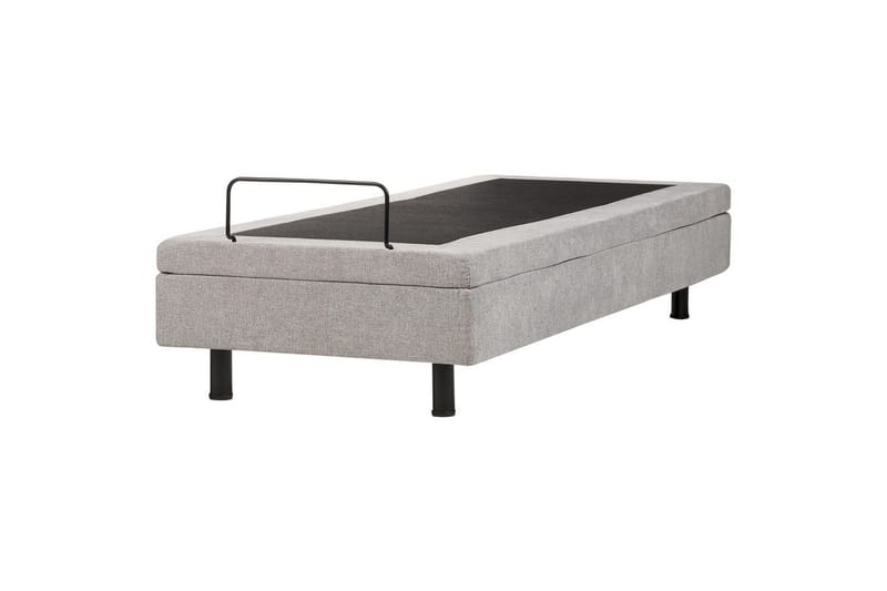 Enkelsäng Duke II Grå-Svart, 80x200 cm - Grå-Svart, 80x200 cm - Möbler - Säng - Ställbar säng