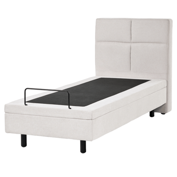 Enkelsäng Viceroy 80x200 cm - Ljusbeige - Möbler - Säng - Ställbar säng