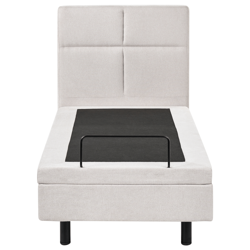 Enkelsäng Viceroy 80x200 cm - Ljusbeige - Möbler - Säng - Ställbar säng