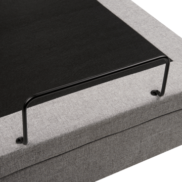 Enkelsäng Viceroy 80x200 cm - Ljusgrå - Möbler - Säng - Ställbar säng