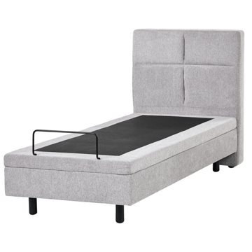 Enkelsäng Viceroy 80x200 cm - Ljusgrå - Möbler - Säng - Ställbar säng