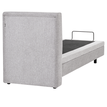 Enkelsäng Viceroy 80x200 cm - Ljusgrå - Möbler - Säng - Ställbar säng