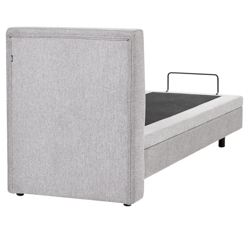 Enkelsäng Viceroy 80x200 cm - Ljusgrå - Möbler - Säng - Ställbar säng
