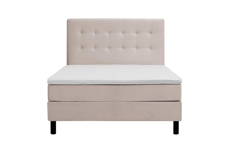 Dream Komplett Sängpaket 120x200 cm Knappar, Beige
