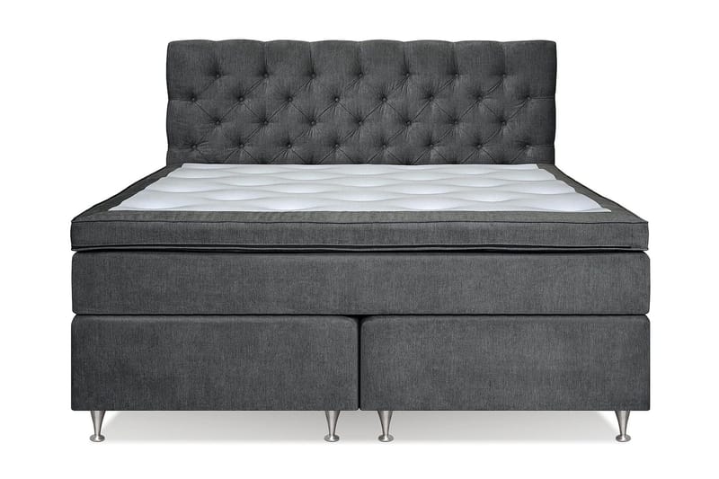 Joluma Sängpaket Fast 180x200 cm - (+Fler val) 180x200 cm Mörkgrå - Möbler - Säng - Enkelsäng