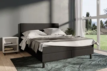 Select No 2 Komplett Sängpaket 120x200 - Mörkgrå/Svart - Möbler - Säng - Enkelsäng