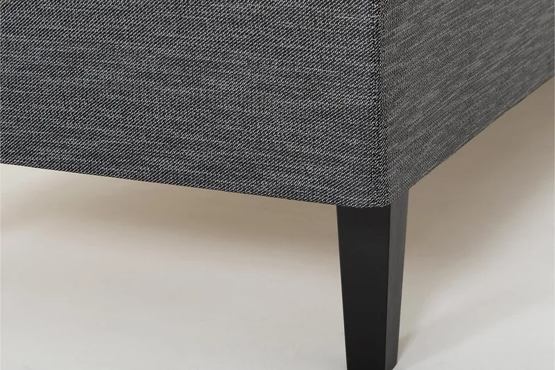 Viken Bas Ramsäng 80x200 cm - Grå/Ek - Möbler - Säng - Enkelsäng