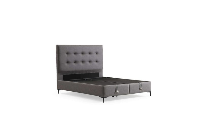 Evara Ramsäng 90x190 cm - Grå - Möbler - Säng - Ramsäng