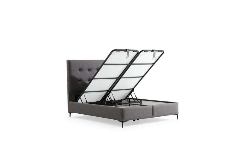 Evara Ramsäng 90x190 cm - Grå - Möbler - Säng - Ramsäng