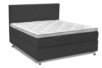 Finnigan Sängpaket Kontinentalsäng 160x200 cm Medium - Mörkgrå - Möbler - Säng - Kontinentalsäng