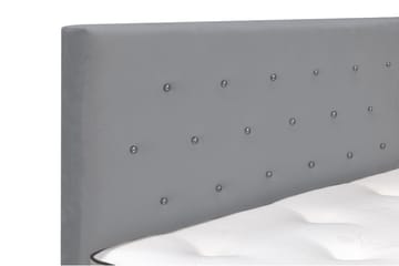 Finnigan Sängpaket Kontinentalsäng 160x200 cm Medium/Fast - Ljusgrå - Möbler - Säng - Kontinentalsäng
