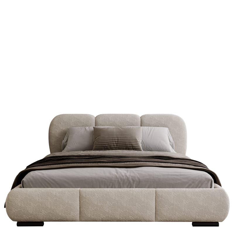 Fito Sängram med förvaring 160x200 cm, beige