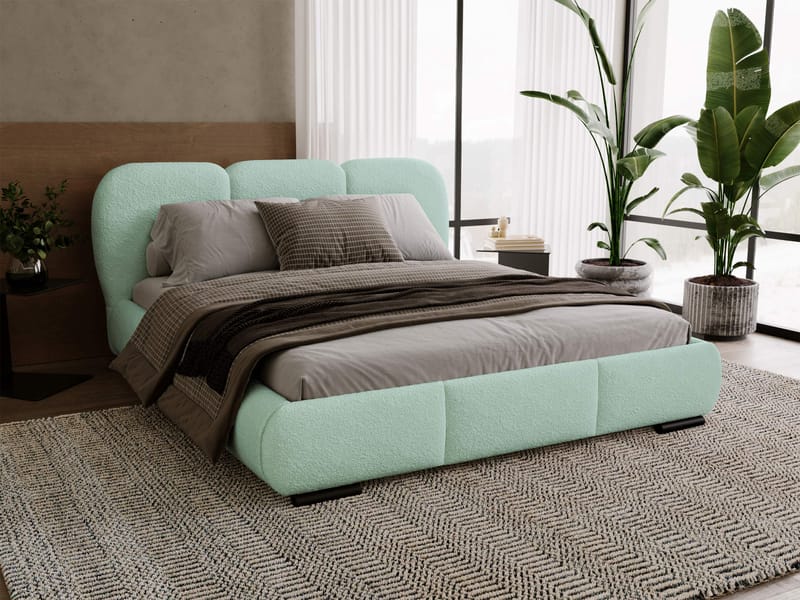 Fito Sängram med förvaring 160x200 cm - mint - Möbler - Säng - Säng med förvaring