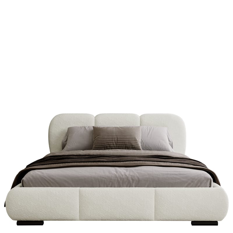 Fito Sängram med förvaring 160x200 cm, vit