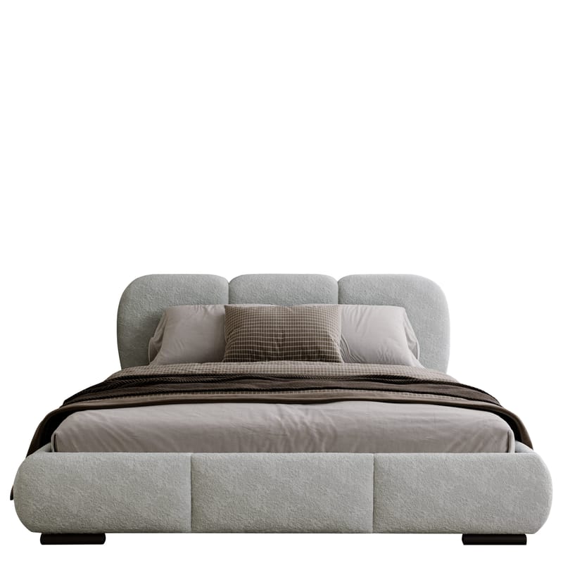 Fito Sängram med förvaring 180x200 cm, grå