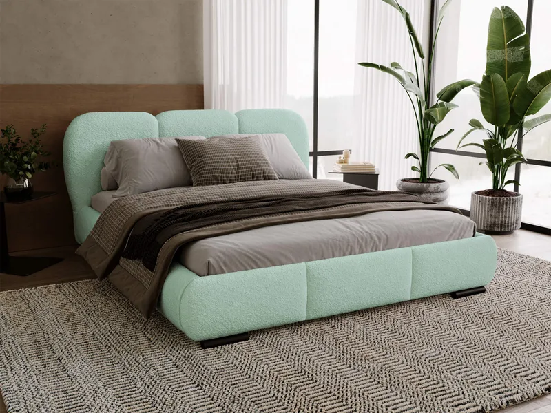 Fito Sängram med förvaring 180x200 cm - mint - Möbler - Säng - Säng med förvaring