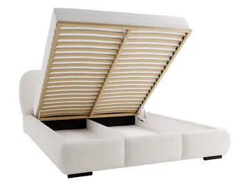 Fito Sängram med förvaring 200x200 cm - beige - Möbler - Säng - Säng med förvaring