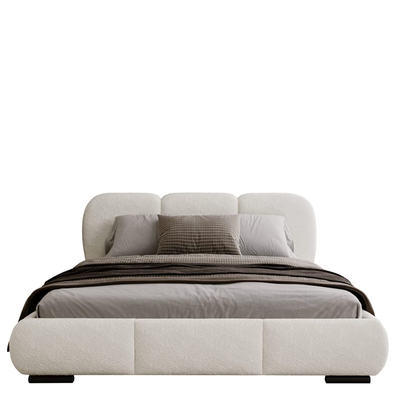 Fito Sängram med förvaring 200x200 cm, beige