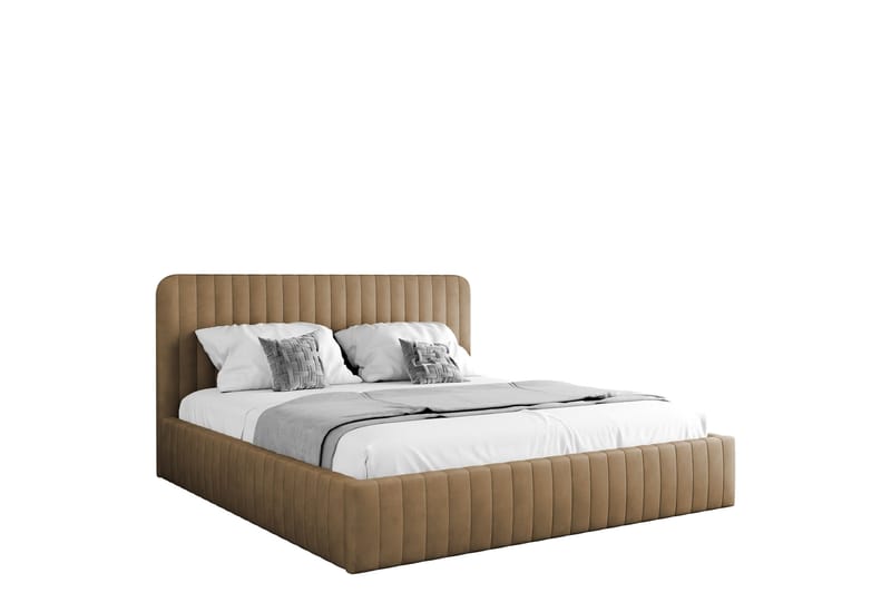 Flanna Sängram 140x200 cm, Brun