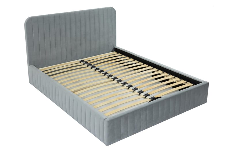 Flanna Sängram 140x200 cm - Mörkgrå - Möbler - Säng - Sängram & sängstomme