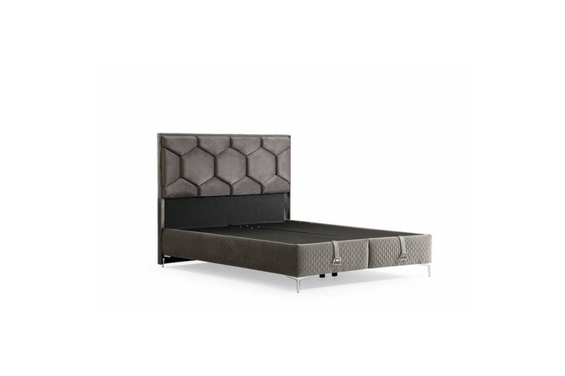 Flona Sängpaket Ramsäng 160x200 cm - Mörkgrå - Möbler - Säng - Ramsäng