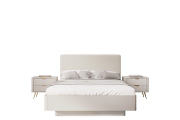 Forba Möbelset För Sovrum - Beige - Möbler - Säng - Möbelset för sovrum