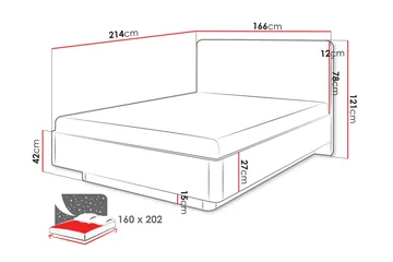 Forba Sängram - Beige - Möbler - Säng - Sängram & sängstomme