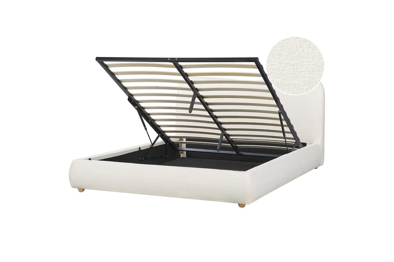 Forrest Sängram 160x200 cm - Vit - Möbler - Säng - Säng med förvaring