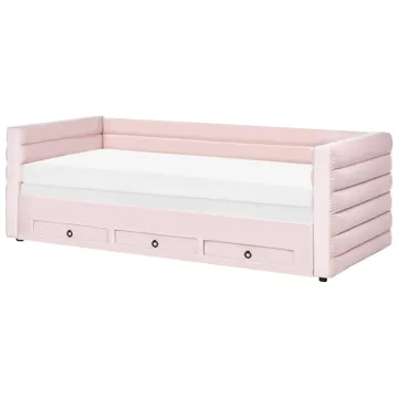Barnsäng Meudon - Pastellrosa - Möbler - Barnmöbler - Barnsäng & juniorsäng - Barnsäng med förvaring