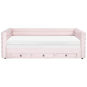 Barnsäng Meudon - Pastellrosa - Möbler - Barnmöbler - Barnsäng & juniorsäng - Barnsäng med förvaring