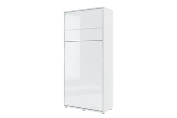 Rauk Fällbar Bäddbar Sängskåp 101x228 cm - Vit - Möbler - Säng - Gästsäng & extrasäng - Sängskåp