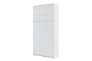 Rauk Fällbar Bäddbar Sängskåp 101x228 cm - Vit - Möbler - Säng - Gästsäng & extrasäng - Sängskåp