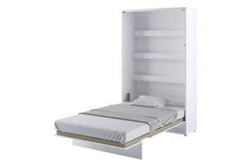 Rauk Fällbar Bäddbar Sängskåp 131x228 cm - Vit - Möbler - Säng - Gästsäng & extrasäng - Sängskåp