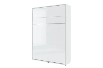 Rauk Fällbar Bäddbar Sängskåp 151x228 cm - Vit - Möbler - Säng - Gästsäng & extrasäng - Sängskåp