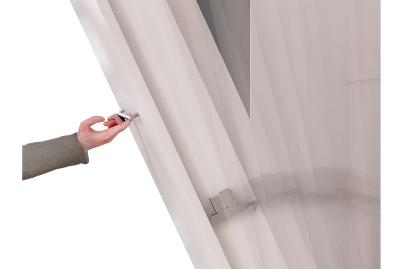 Rauk Sängskåp 135x46 cm - Grå - Möbler - Säng - Gästsäng & extrasäng - Sängskåp