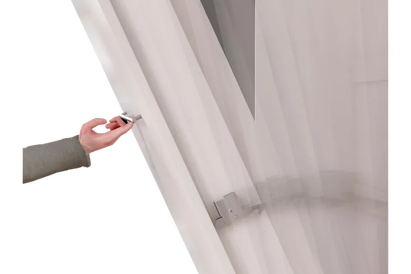 Rauk Sängskåp 152x237 cm - Vit - Möbler - Säng - Gästsäng & extrasäng - Sängskåp