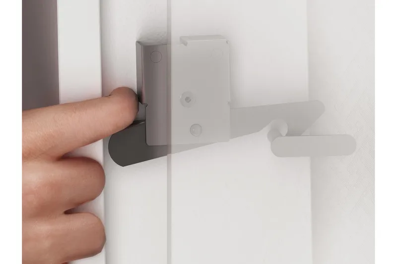 Rauk Sängskåp 152x237 cm - Vit - Möbler - Säng - Gästsäng & extrasäng - Sängskåp