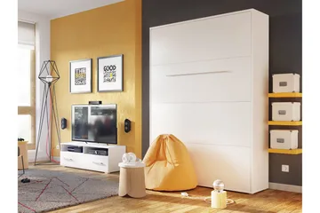 Rauk Sängskåp 152x237 cm - Vit - Möbler - Säng - Gästsäng & extrasäng - Sängskåp