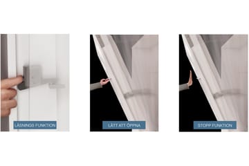 Compact Sängskåp Vertikalt 140x200 - Vit Highgloss - Möbler - Säng - Gästsäng & extrasäng - Sängskåp