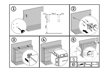 Concept Pro Sängskåp 90x200 cm Wilson & Wood Vit - Möbler - Säng - Gästsäng & extrasäng - Sängskåp