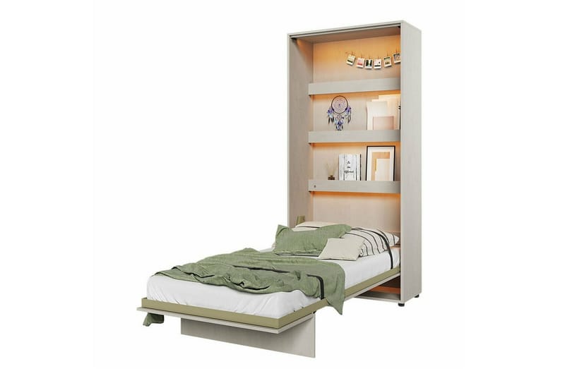 Grianan Sängskåp 90x200 cm, Beige