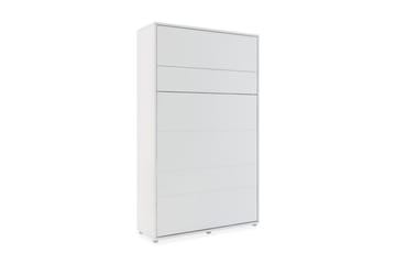Sängskåp 120x200 cm Vertikal Vit - Bed Concept - Möbler - Säng - Gästsäng & extrasäng - Sängskåp