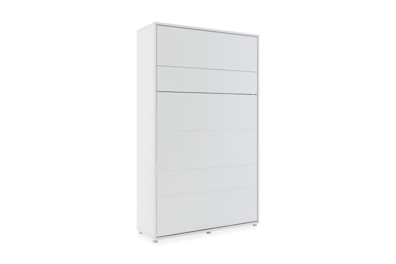 Sängskåp 120x200 cm Vertikal Vit - Bed Concept - Möbler - Säng - Gästsäng & extrasäng - Sängskåp