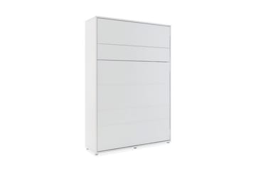 Sängskåp 140x200 cm Vertikal Vit - Bed Concept - Möbler - Säng - Gästsäng & extrasäng - Sängskåp