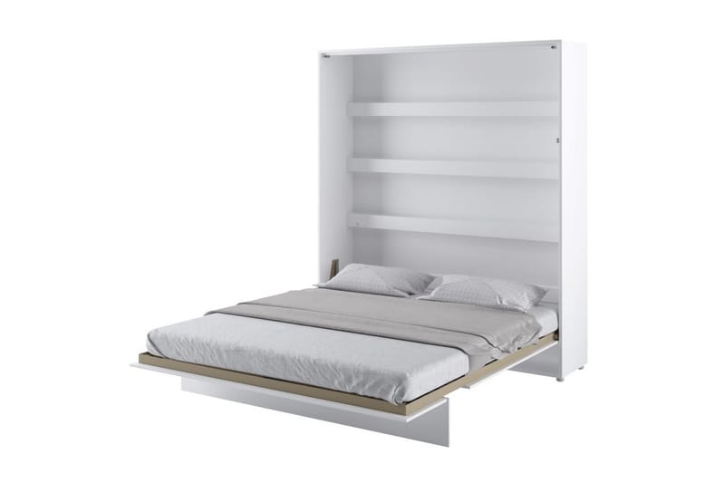 Sängskåp 180x200 cm Vertikal Vit - Bed Concept - Möbler - Säng - Gästsäng & extrasäng - Sängskåp