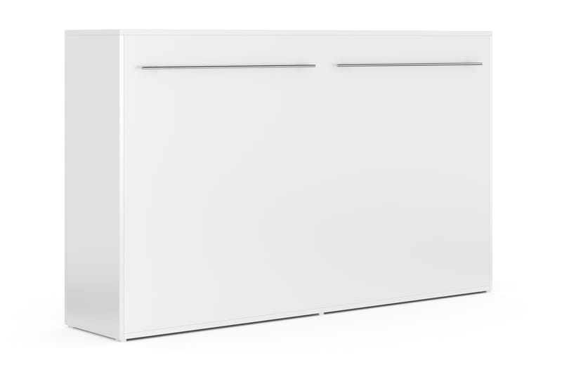 Sängskåp Solid 120x200 Horisontellt - Vit - Möbler - Säng - Gästsäng & extrasäng - Sängskåp