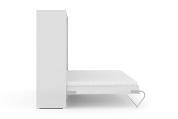 Sängskåp Solid 140x200 cm Vit - Vit - Möbler - Säng - Gästsäng & extrasäng - Sängskåp