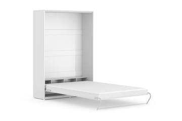 Sängskåp Solid 140x200 cm Vit - Vit - Möbler - Säng - Gästsäng & extrasäng - Sängskåp