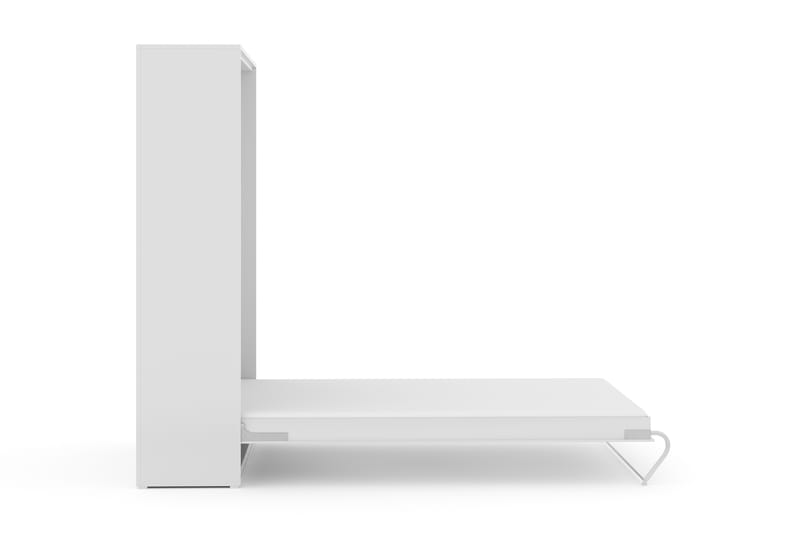 Sängskåp Solid 140x200 cm Vit - Vit - Möbler - Säng - Gästsäng & extrasäng - Sängskåp